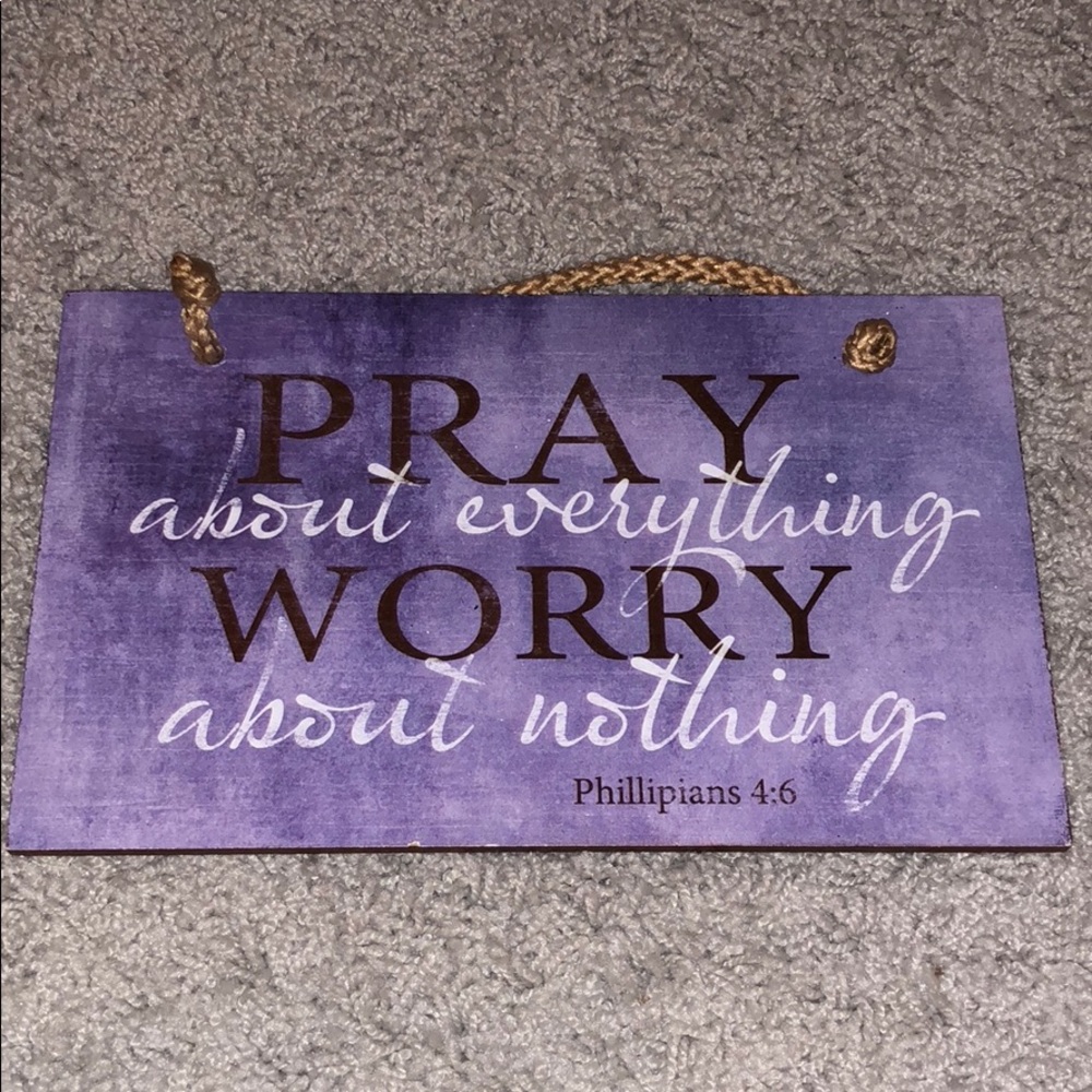 Pray Sign